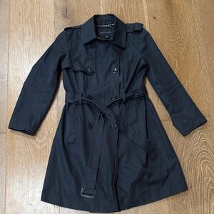 Banana Republic Classic Trench Coat – Navy Blue – Size M